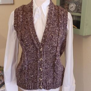 John Molloy Wool Sweater Vest. Preppy. Coastal Grampa.